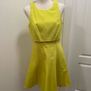 Karen Millen, Size 8 Dress, Neon Chartreuse 🕶️, NWT